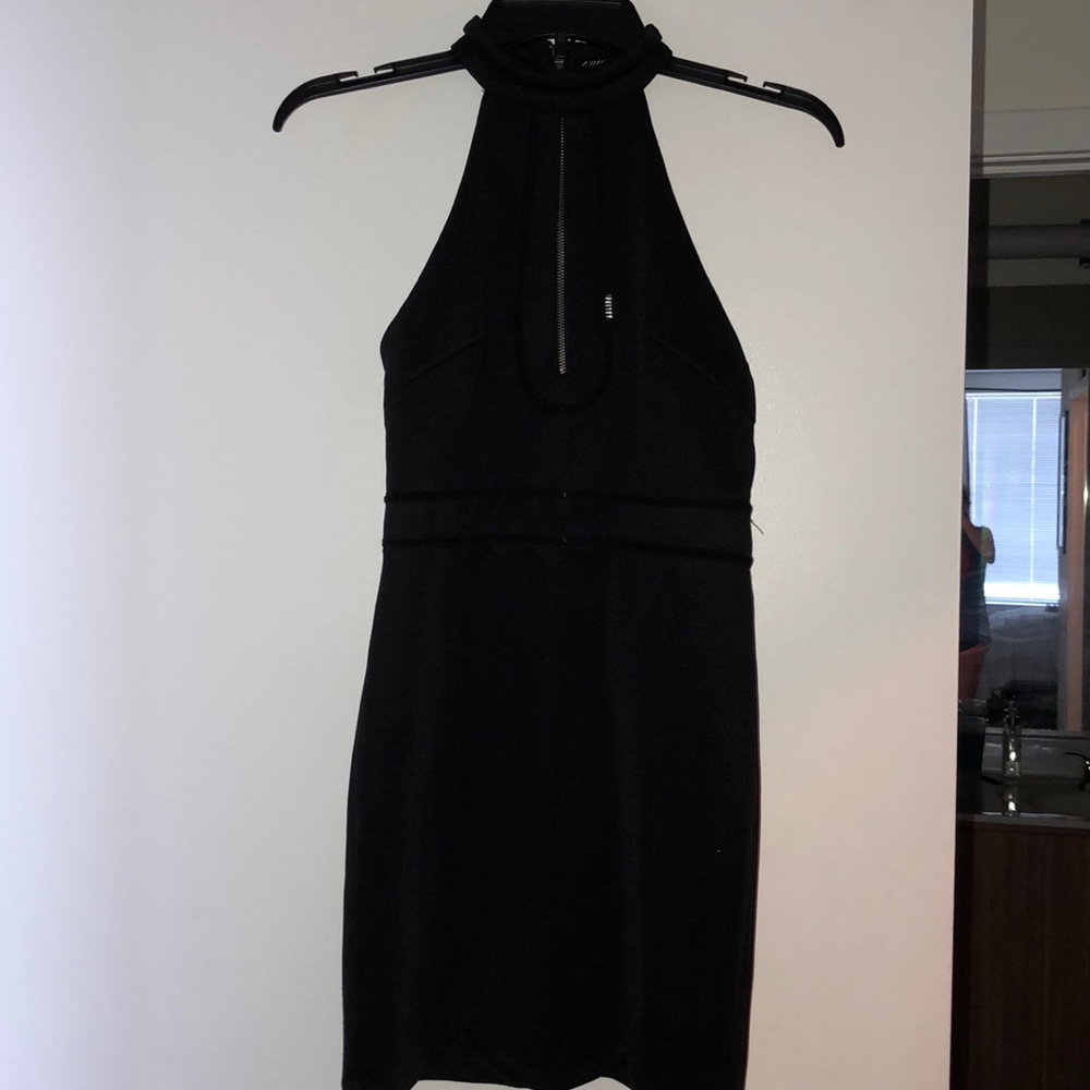 LF High neck black dress size small